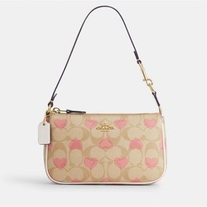 Coach Nolita 19 in Signature Canvas with Heart Print